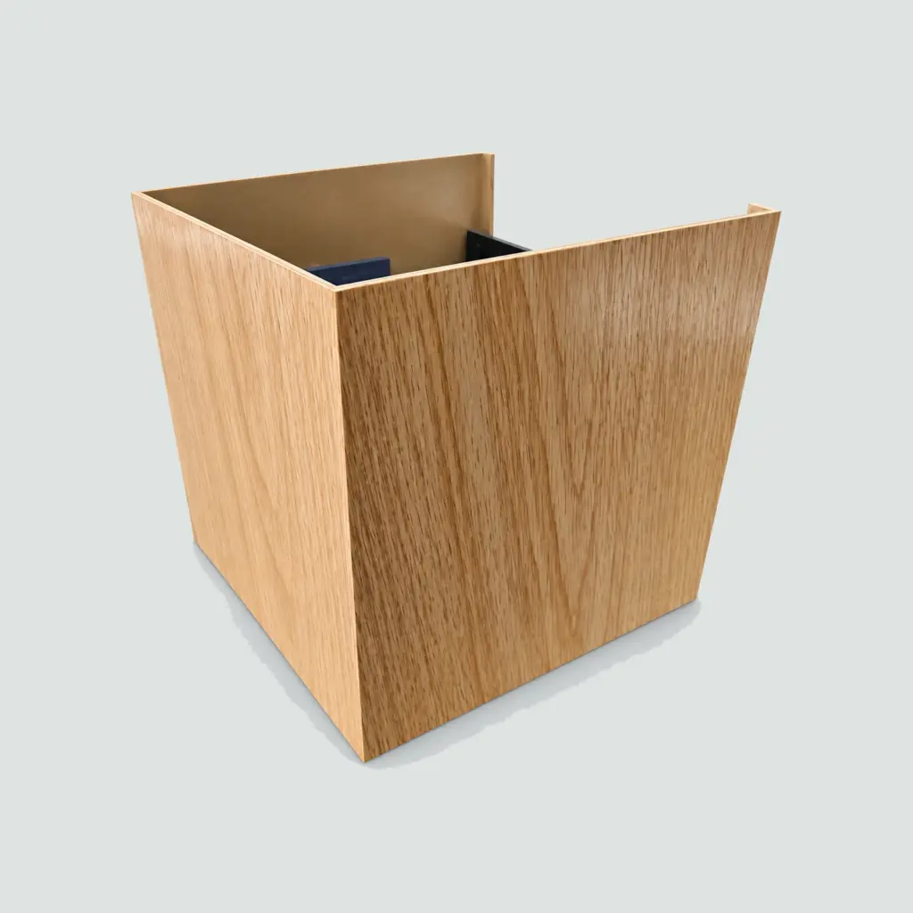 Aplique De Pared Ajustable Simple Madera