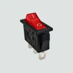 General Interruptor Mini Cuadrado Empotrable 16 A Rojo 02.015.0048