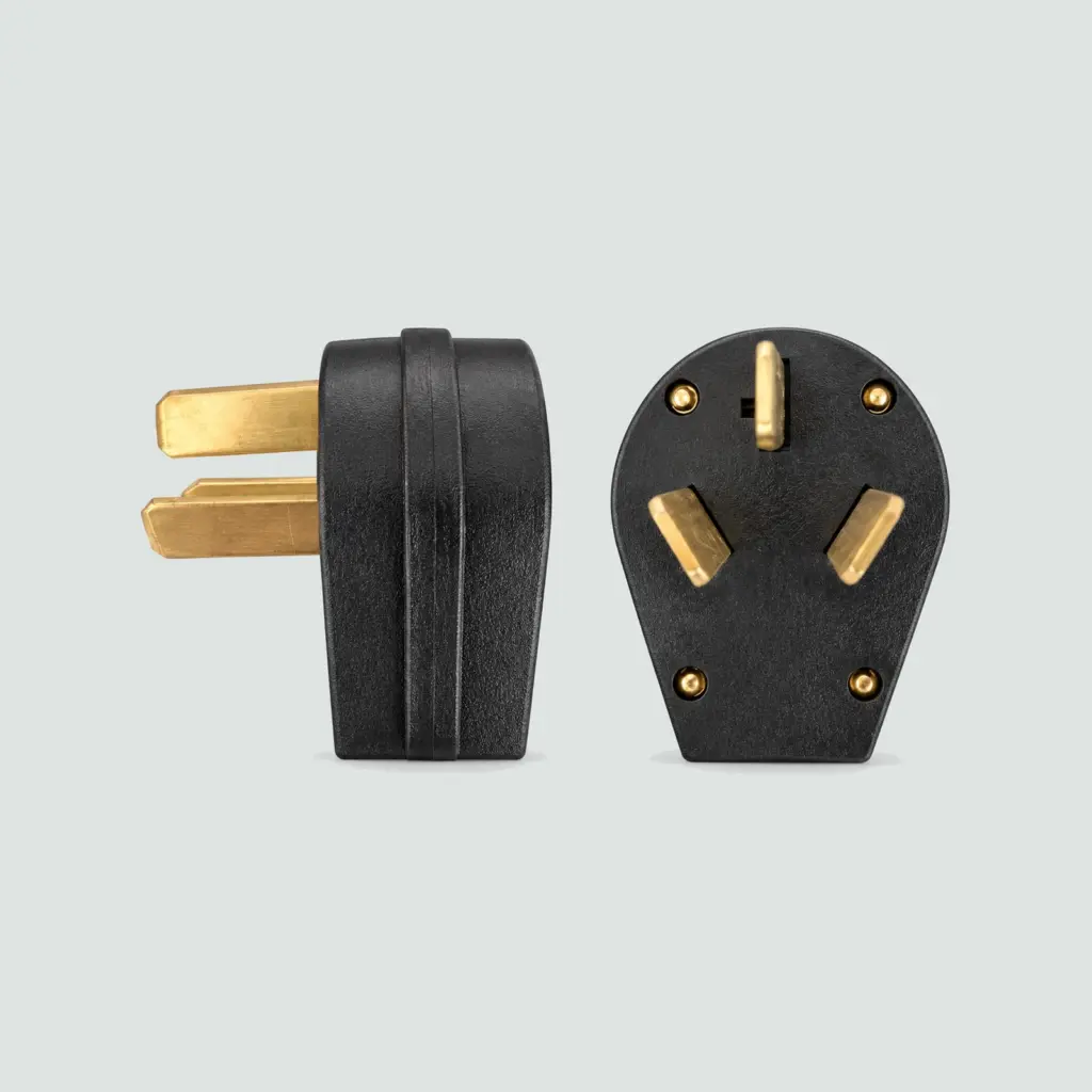 Enchufe Negro 3 Patas