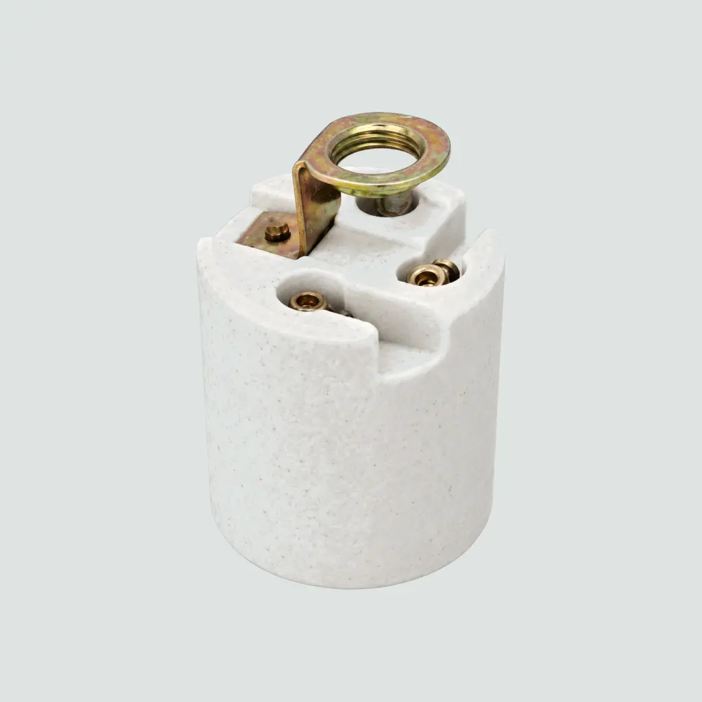 Boquilla E27 Porcelana