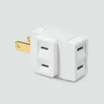 General Enchufe Adaptador 3 Tomas 1875 W Gris 02.015.0430