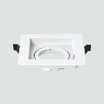 Carcasa Ojo De Buey Dirigible Para Dicroico Blanco 02.017.0045