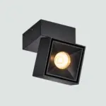 Ojo De Buey Cuadrado Tetrix Negro 02.017.0059