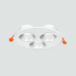 Carcasa Ojo De Buey Redondo Dirigible-Gu10/G5 02.017.0076
