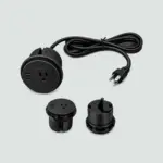 General Tomacorriente Polarizado Empotrable De Mesa Con 2 USB 02.019.0109