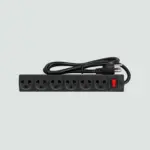 General Supresor De Picos Polarizado 6 Servicios 1 M Ref. 02.019.0110 1800 W Negro 02.019.0110