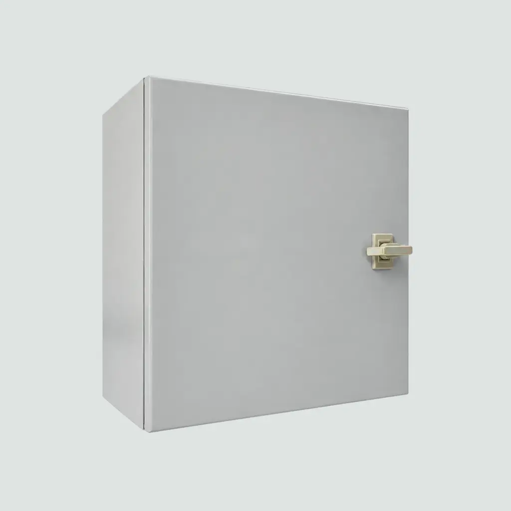 Caja Metálica Para Panel Control