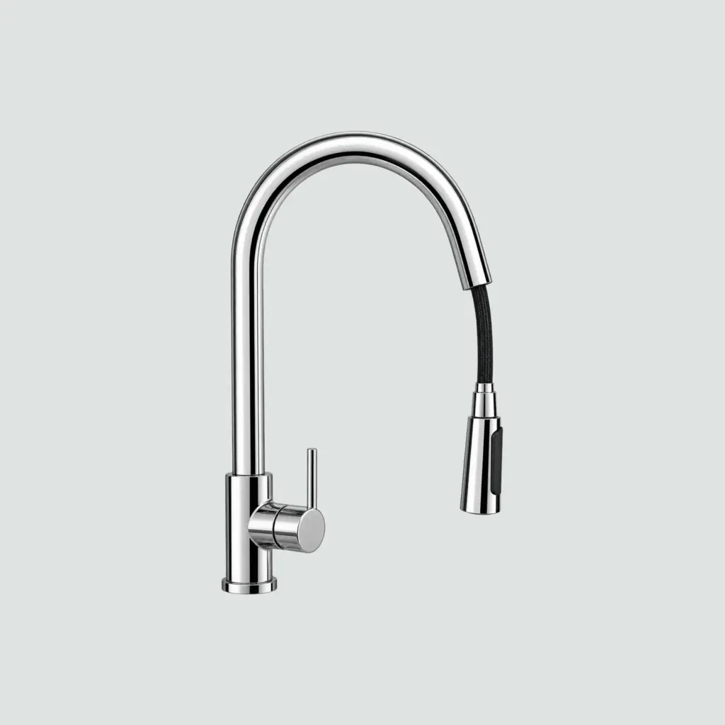 Llave Cocina Curvo Expandible
