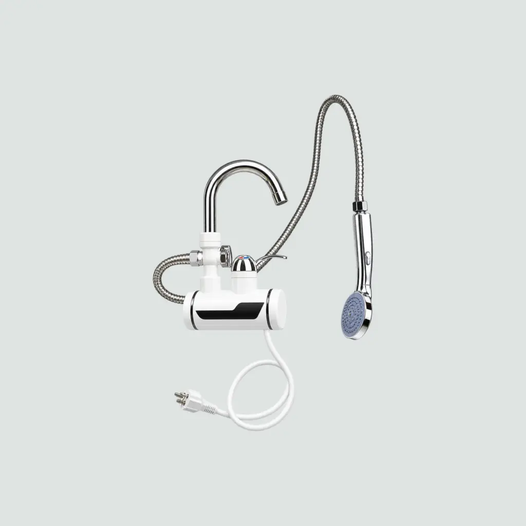 Llave Eléctrica Con Pantalla Blanco+silverado
