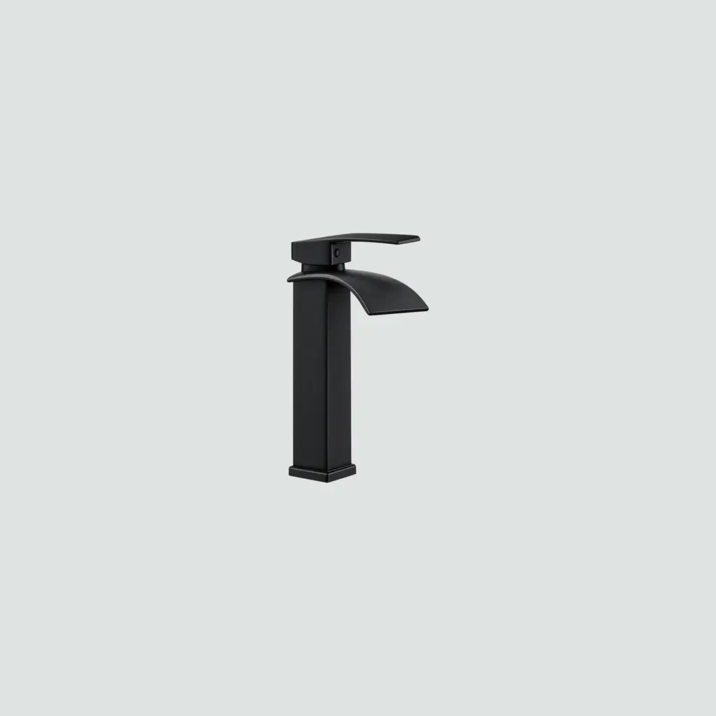 Llave Lavabo Bajo Cascada Curva