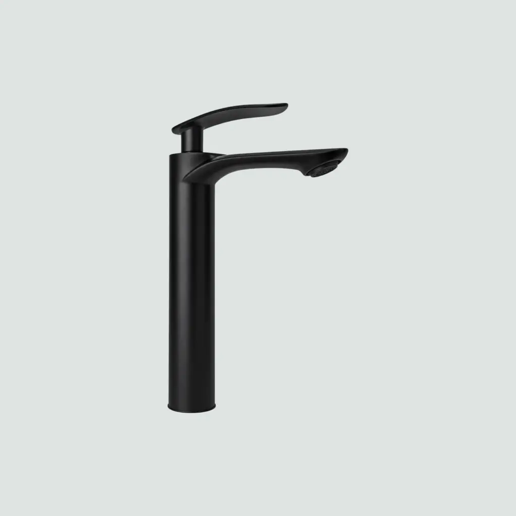 Llave De Lavabo Redonda Alta