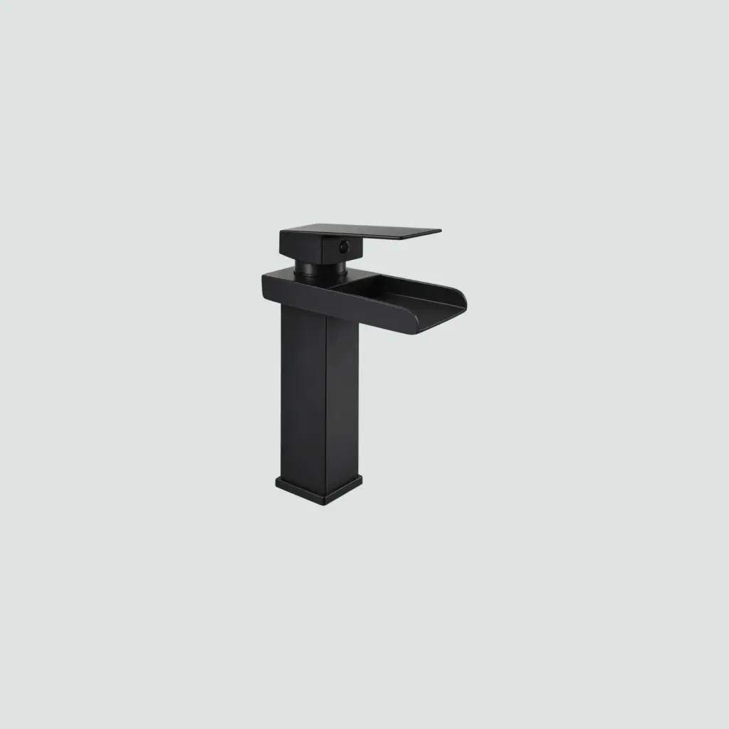 Llave Baja De Cascada Recta Para Lavabo