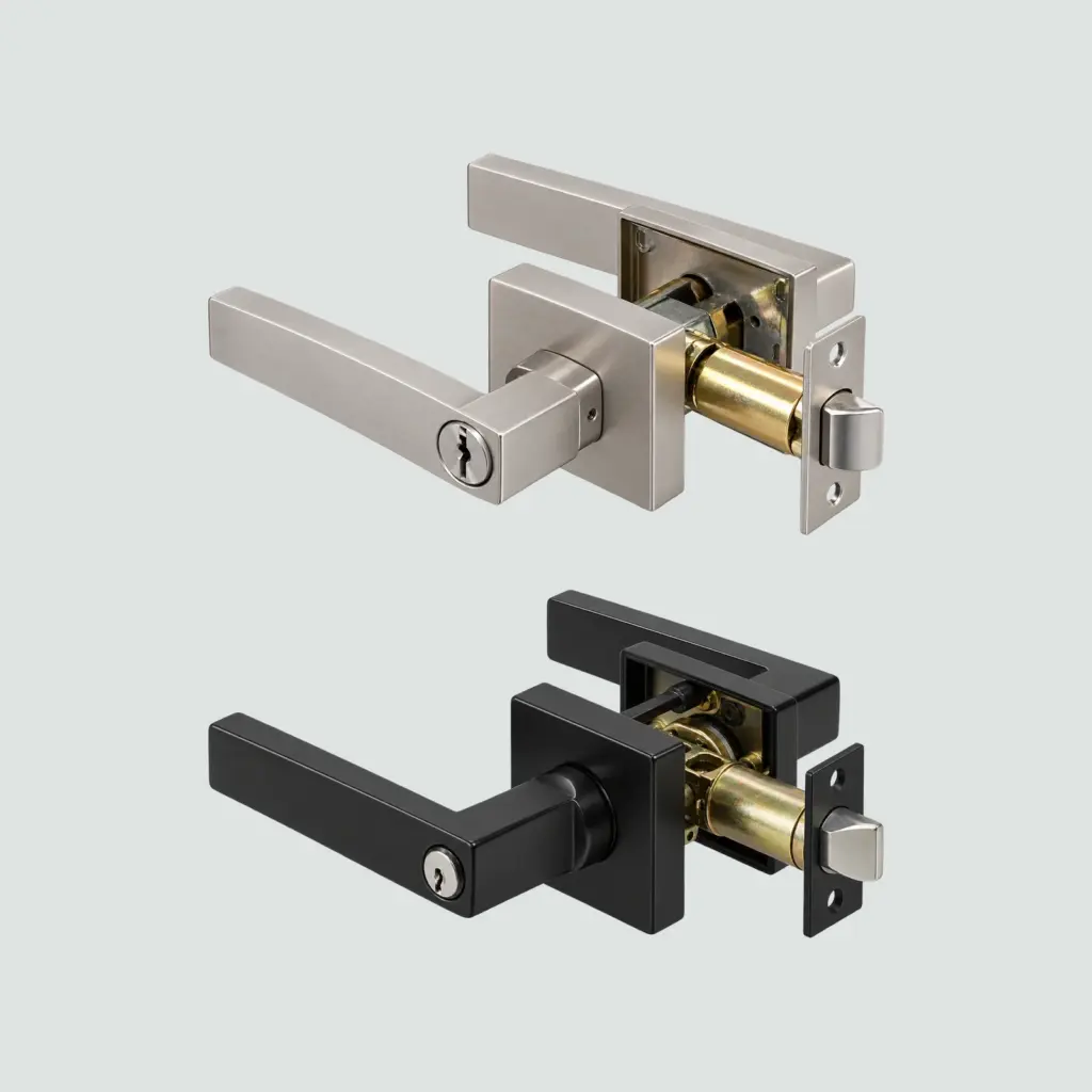 Cerradura Manija Rectangular