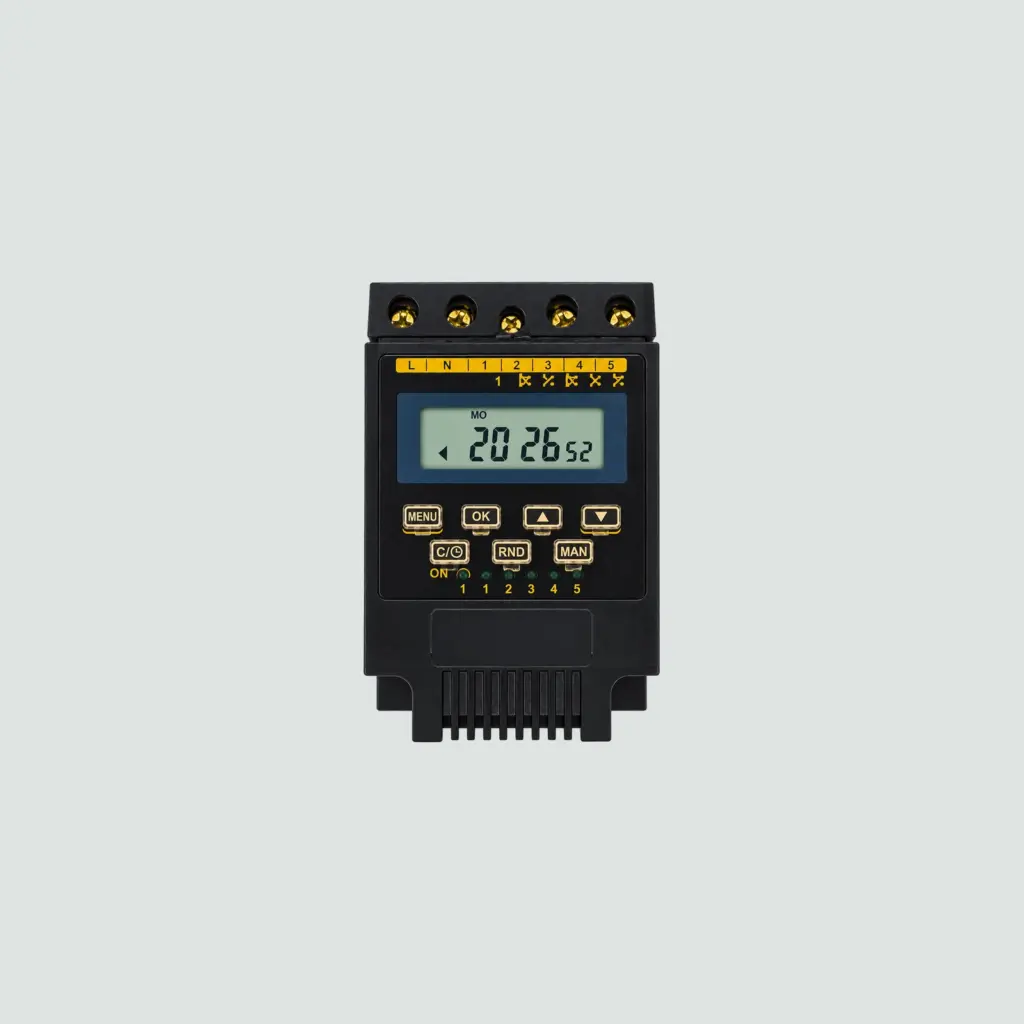 Timer Digital Con Transformador