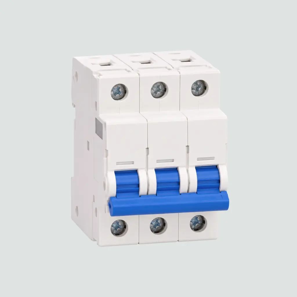 Breaker Riel Din 3 Polos